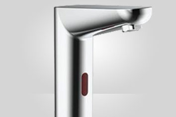 tall deco mounted sensor automatic taps