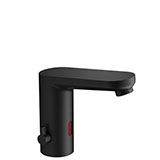 Matte black sensor tap