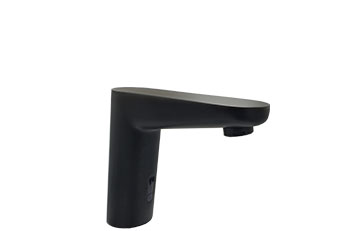 Matte black sensor tap